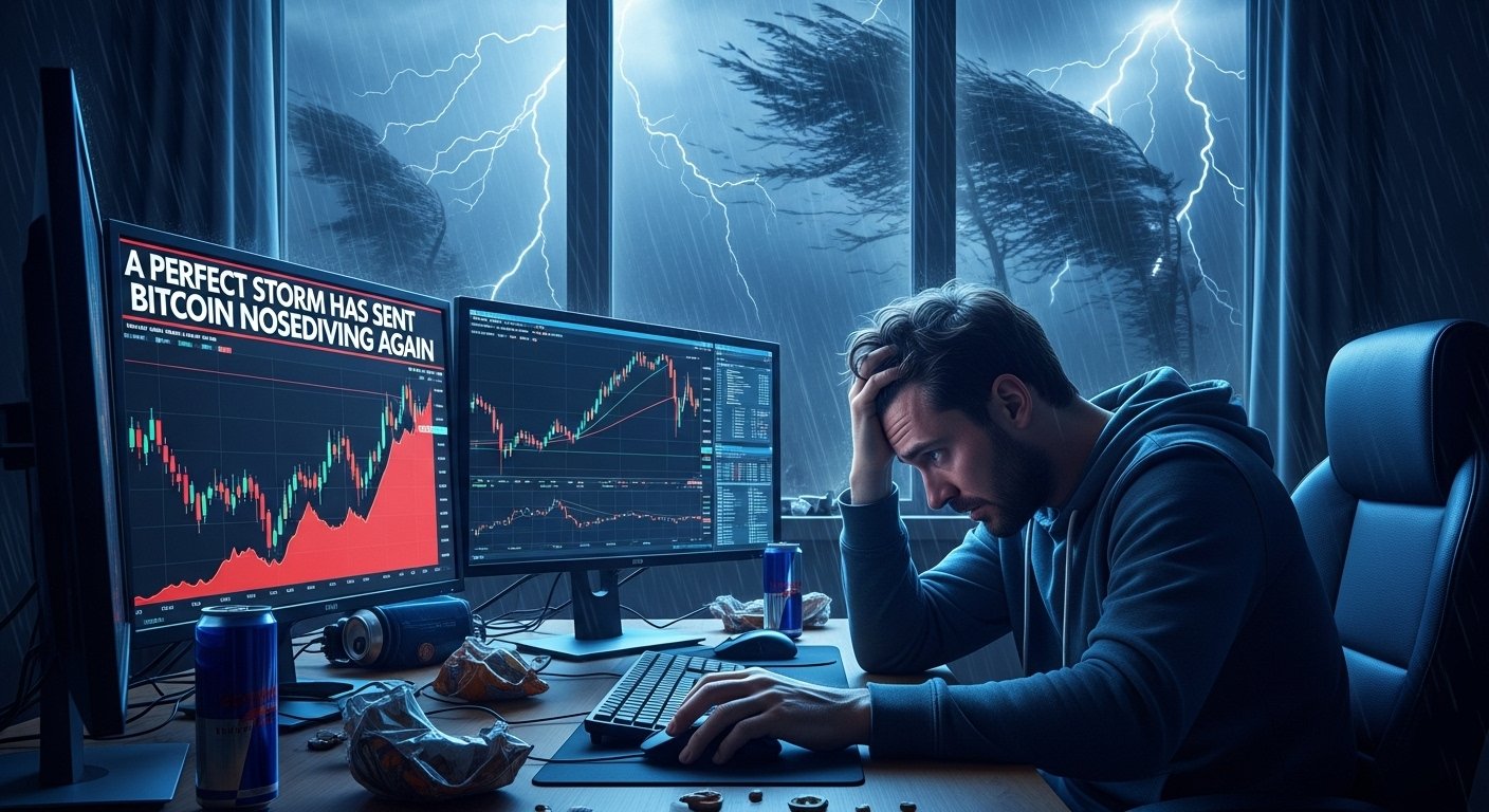 A Perfect Storm Has Sent Bitcoin Nosediving Again
