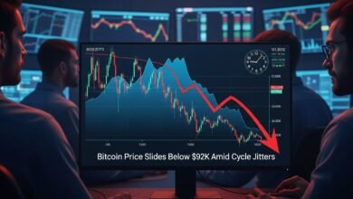 Bitcoin Price Slides Below $92K Amid Cycle Jitters