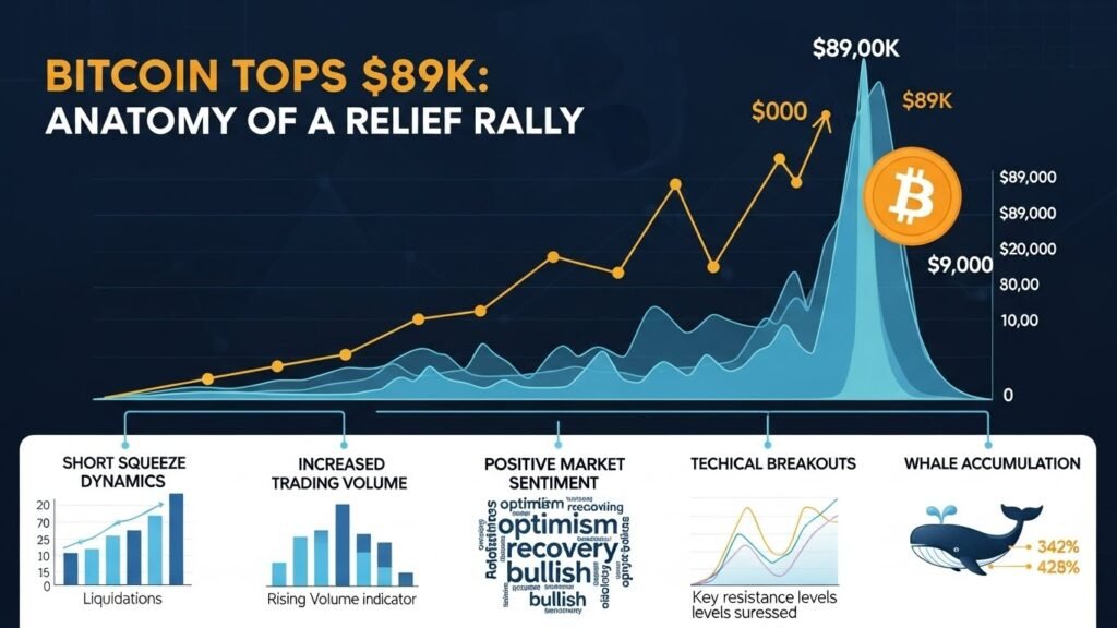 Bitcoin Tops $89K Anatomy of a Relief Rally