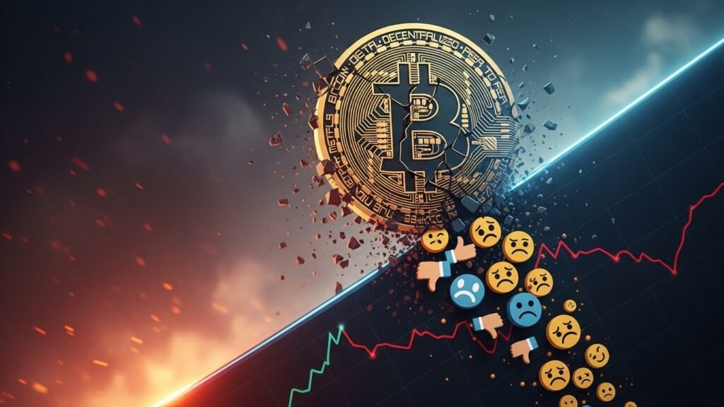 Bitcoin’s Fall As A Sentiment Barometer