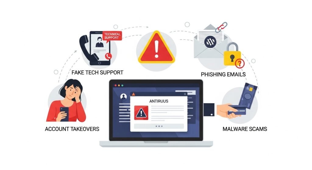 Tech Support and Account Security Scams