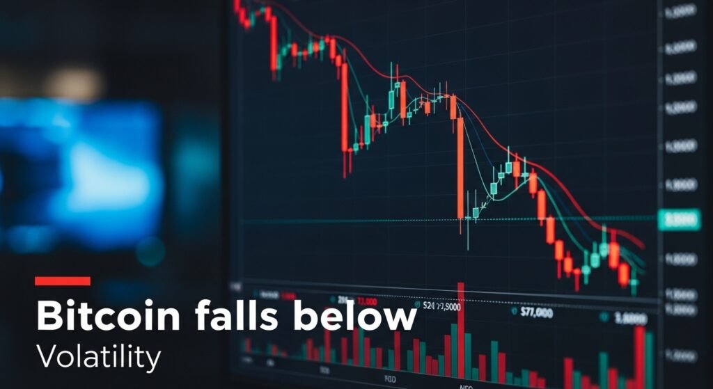 What just happened to the Bitcoin priceBitcoin falls below