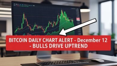 Bitcoin December 12 Daily Chart Alert - Bulls Drive Uptrend
