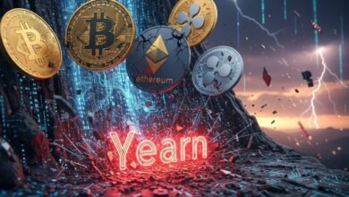 Bitcoin, Ether, XRP Slide on Yearn Incident Shock