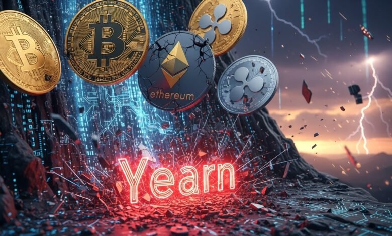 Bitcoin, Ether, XRP Slide on Yearn Incident Shock