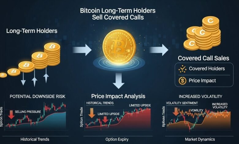 Bitcoin Long-Term Holders Sell Covered Calls Price Impact Analysis