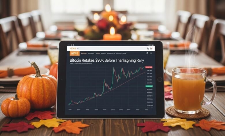 Bitcoin Retakes $90K Before Thanksgiving Rally