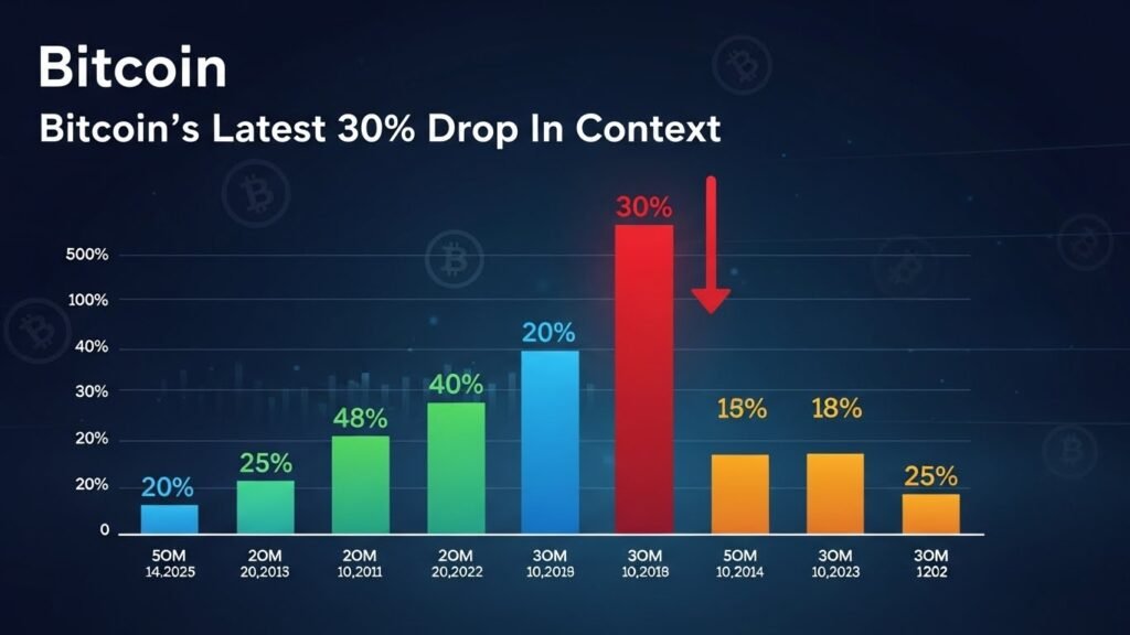 Bitcoin’s Latest 30% Drop In Context
