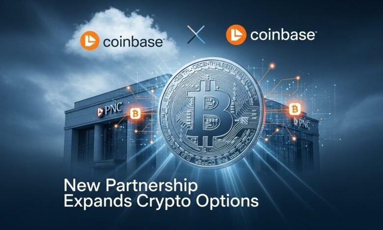 Coinbase PNC Bitcoin Access New Partnership Expands Crypto Options