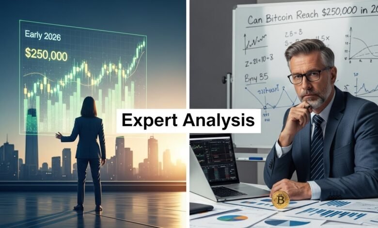 Can Bitcoin Reach $250,000 in 2026? Expert Analysis