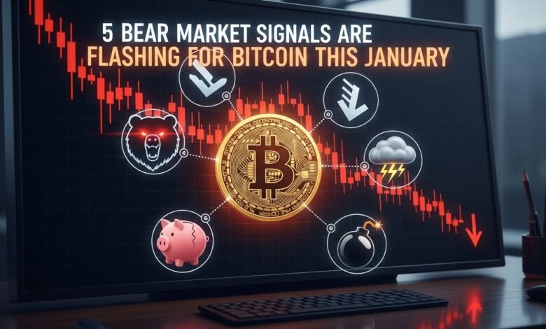 5 Bear Market Signals Are Flashing for Bitcoin This January