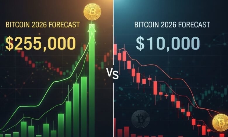 Bitcoin 2026 Price Predictions $250K or $10K Forecast