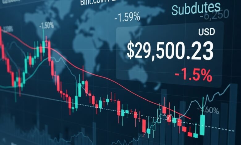 Bitcoin Price Today Subdued Near 1-Month Low Market Analysis