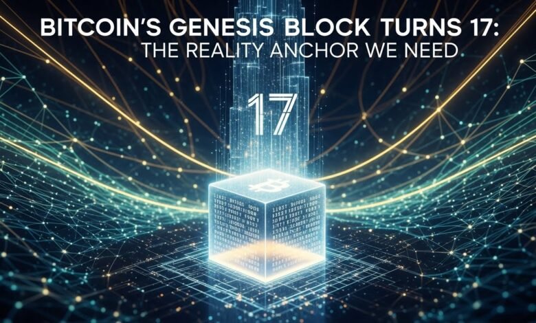 Bitcoin's Genesis Block Turns 17 The Reality Anchor We Need
