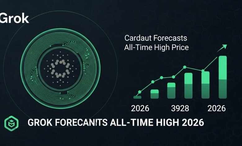 Grok Forecasts Cardano All-Time High Price for 2026