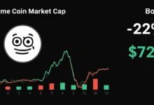 Meme Coin Market Cap Surges 29% to $72B in Bonk Rally