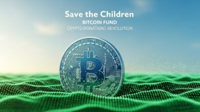 Save the Children Bitcoin Fund Crypto Donations Revolution