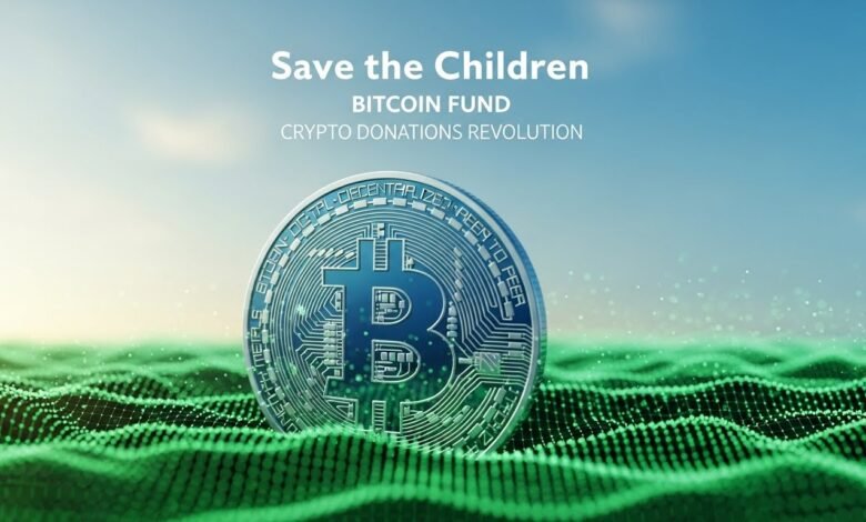 Save the Children Bitcoin Fund Crypto Donations Revolution