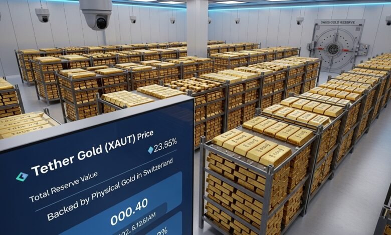 Tether Gold Reserve Switzerland Massive Crypto Backed Assets