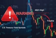 US Yield Spread Bitcoin Warning 2021 Highs Signal Trouble