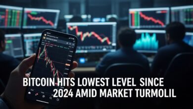 Bitcoin Hits Lowest Level Since 2024 Amid Market Turmoil