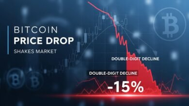 Bitcoin Price Drop Double-Digit Decline Shakes Market