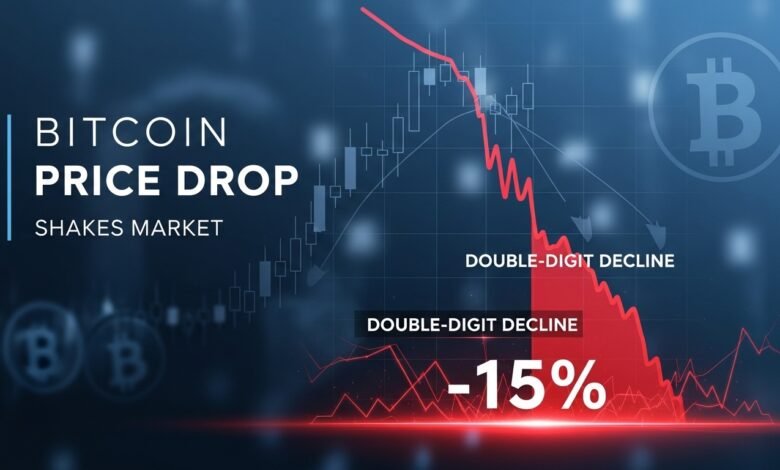 Bitcoin Price Drop Double-Digit Decline Shakes Market