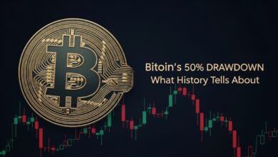 Bitcoin's 50% Drawdown What History Tells Us About Further Drops