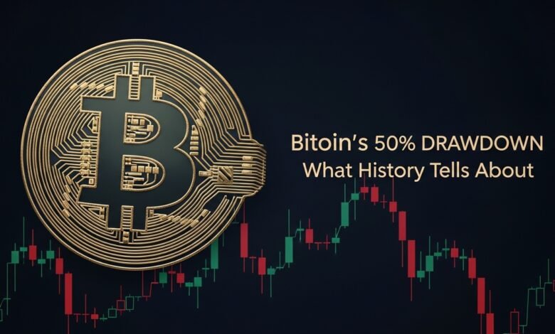 Bitcoin's 50% Drawdown What History Tells Us About Further Drops