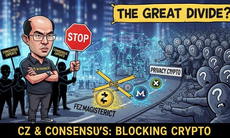 CZ & Consensus Experts Privacy Blocking Crypto Adoption Now