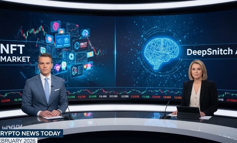 Crypto News Today February 2026 NFT Market & DeepSnitch AI