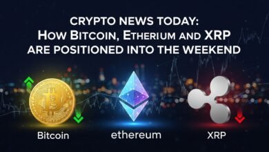 Crypto News Today How Bitcoin, Ethereum and XRP Are Positioned Into the Weekend