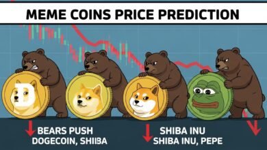 Meme Coins Price Prediction Bears Push Dogecoin, Shiba Inu, Pepe