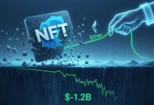 NFT Market Cap Drops $1.2B as Ether Rally Stalls