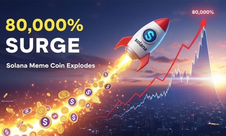 New Solana Meme Coin Surged 80,000% After Launch — Here's Why