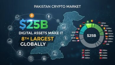 Pakistan Crypto Market $25B Digital Assets Make It 8th Largest Globally
