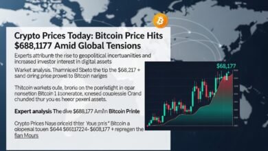 Crypto Prices Today Bitcoin Price Hits $68,177 Amid Global Tensions