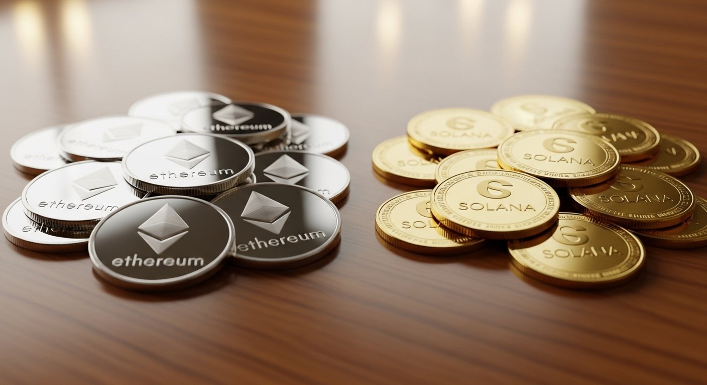Ethereum vs Solana Coins