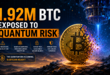 1.92M BTC Exposed to Quantum Risk