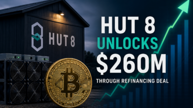 Bitcoin Miner Hut 8 Secures $260M Refinancing Deal