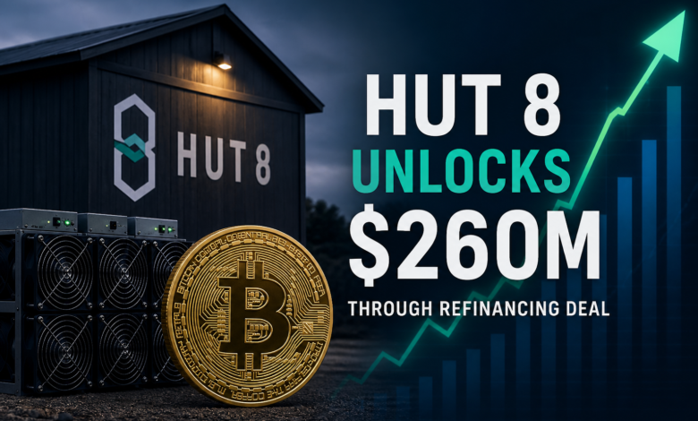 Bitcoin Miner Hut 8 Secures $260M Refinancing Deal