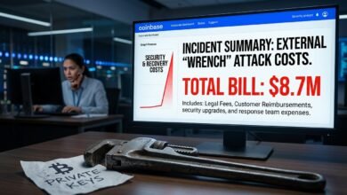 Crypto Wrench Attacks Push Coinbase Bill to $8.7M