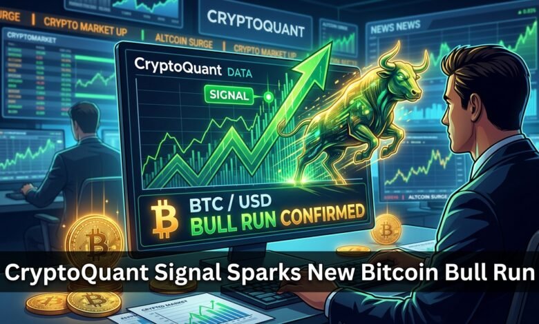 CryptoQuant Signal Sparks New Bitcoin Bull Run