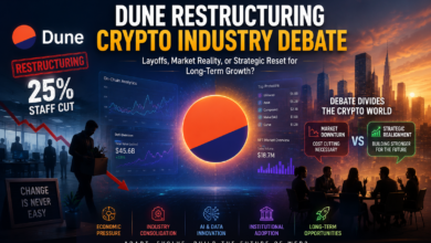 Dune Restructuring Crypto Industry Debate