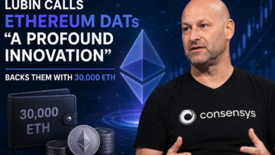 Lubin Backs Ethereum DATs With 30K ETH
