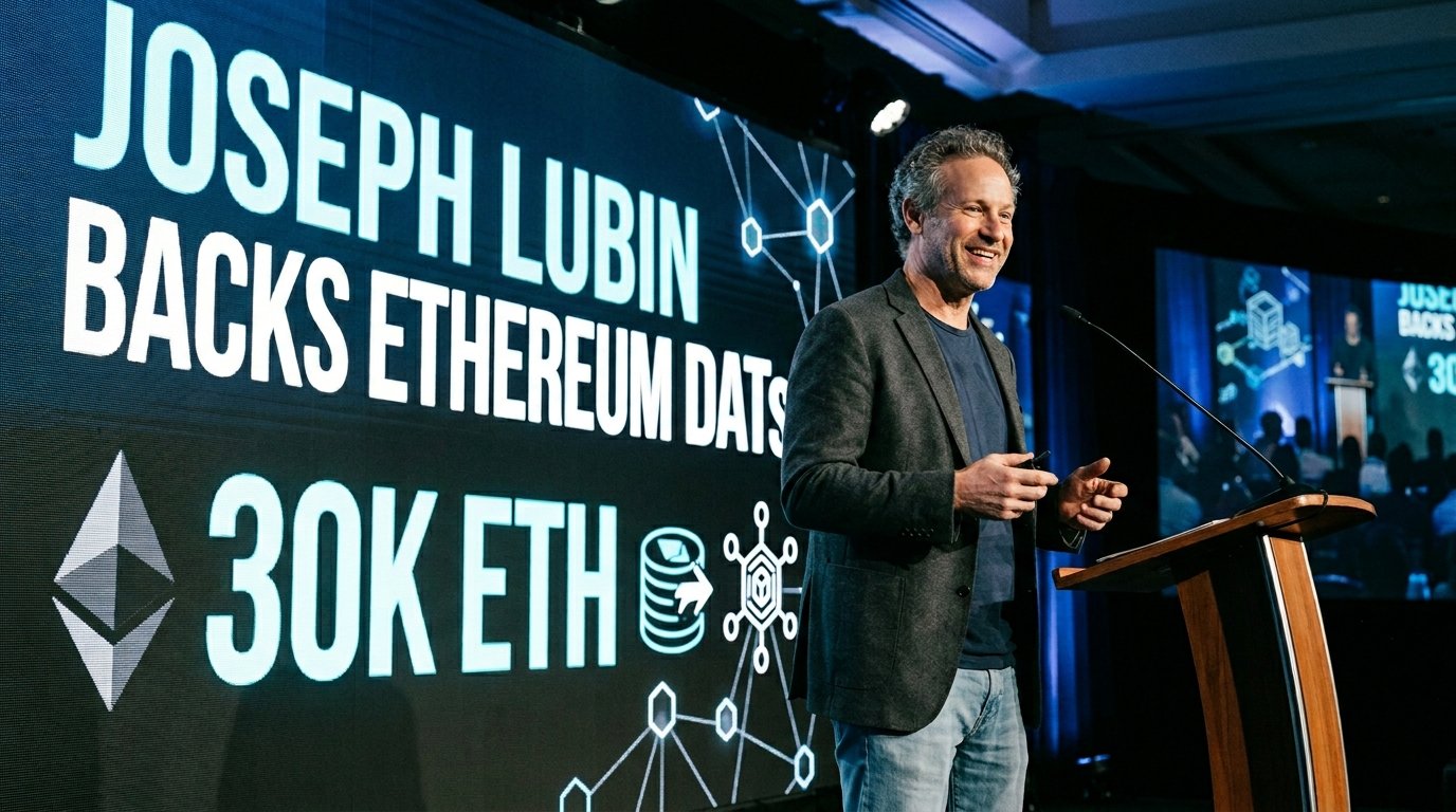 Lubin Backs Ethereum DATs With 30K ETH