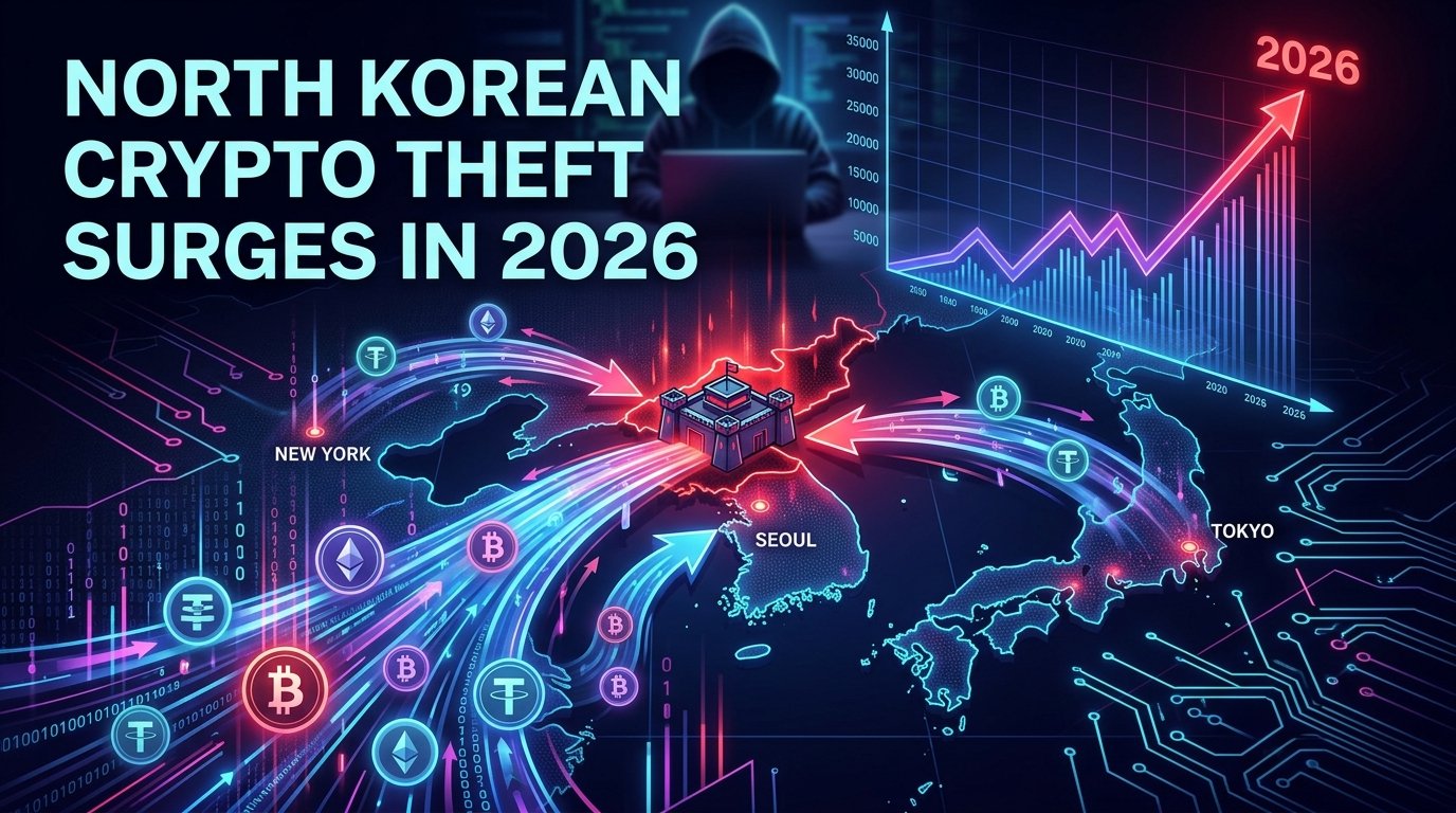 North Korean Crypto Theft Surges in 2026