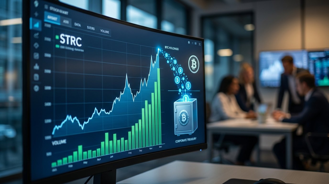 Strategy STRC Volume Surges Amid Bitcoin Treasury Push