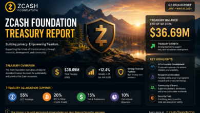 Zcash Foundation treasury report