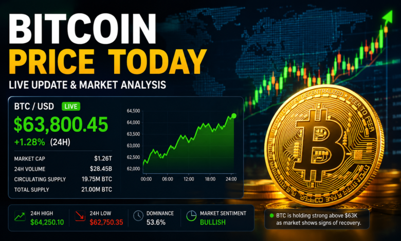 Bitcoin price today